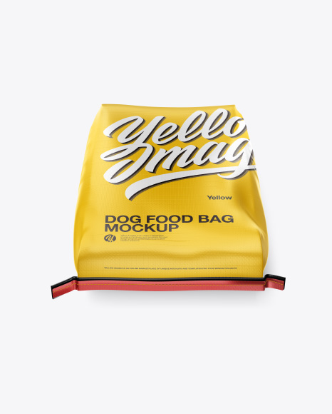 Download Dog Food Bag PSD Mockup High Angle Shot | PSD Mockups Free ...