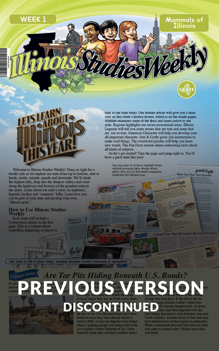 4th grade social studies lesson plans ohio illinois studies