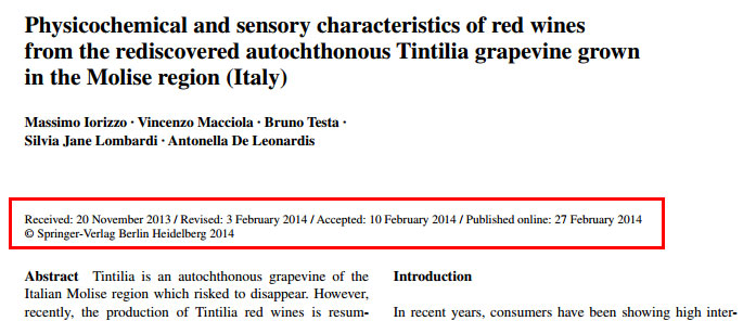 Google scholar provides a simple way to broadly search for scholarly literature. How can I tell if this article is refereed/peer-reviewed