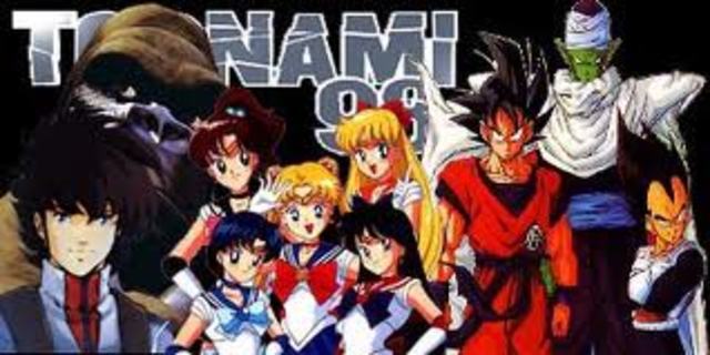 What was the first dragon ball series? About 5 million years before age the evil wizard bibidi is successful in creating the mighty majin buu. History of Japanese Animation timeline | Timetoast timelines