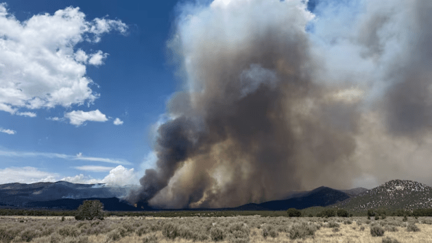 Raging Utah wildfire prompts evacuation as crews struggle to contain it: Officials Raging Utah wildfire prompts evacuation as crews struggle to contain it: Officials