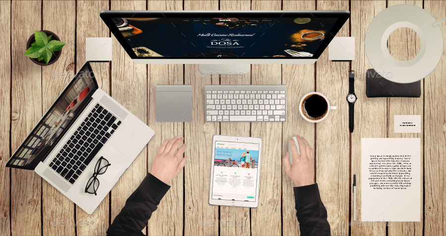 Use it for your etsy presentation, header images, product mockups, poster frame presentations, environment designs, . Mockup Desk Scene Creator By Rsplaneta Graphicriver