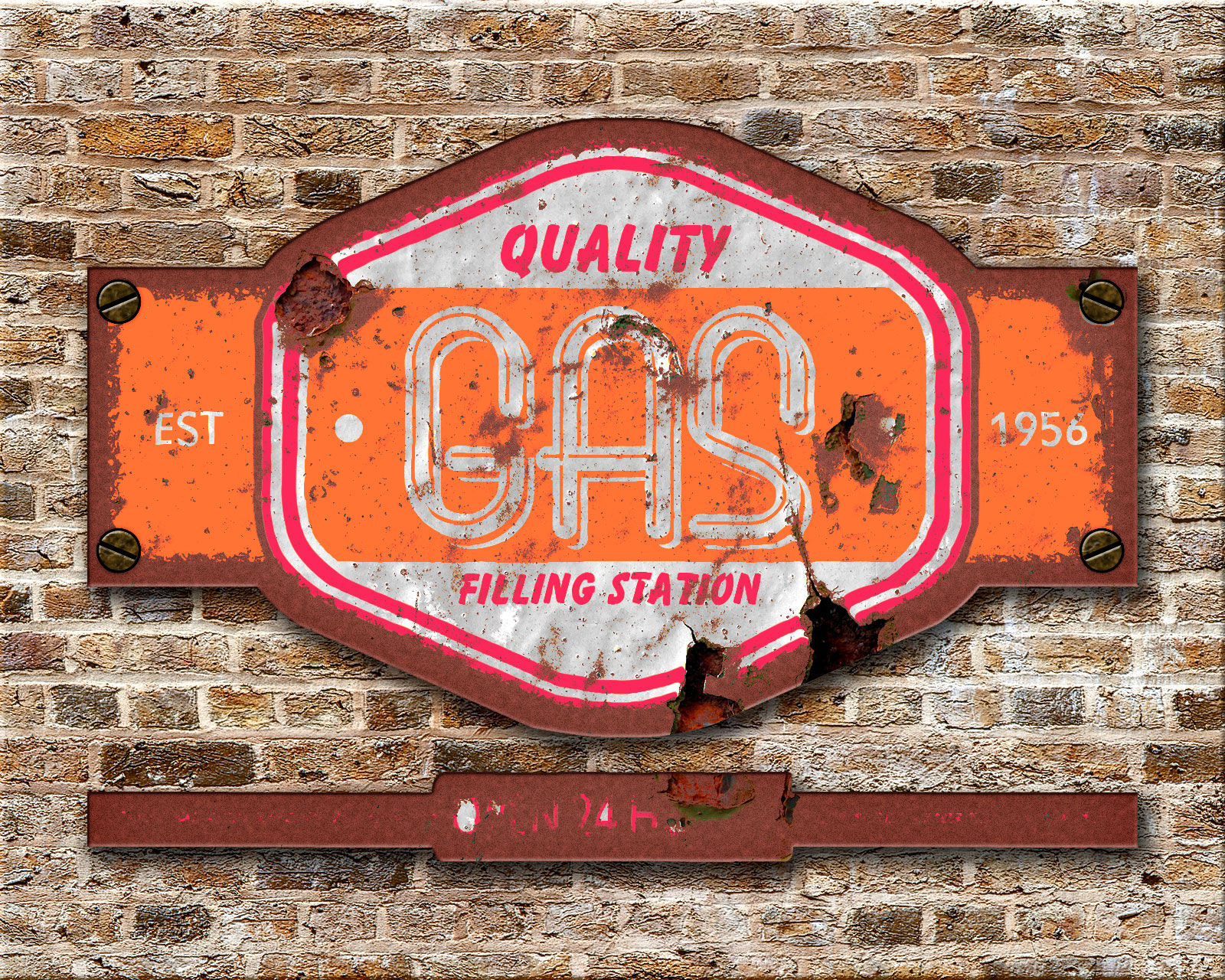 You can change the size, hardness, spacing, and angle of … Aged & Rusty Sign Creator by Jipito | GraphicRiver