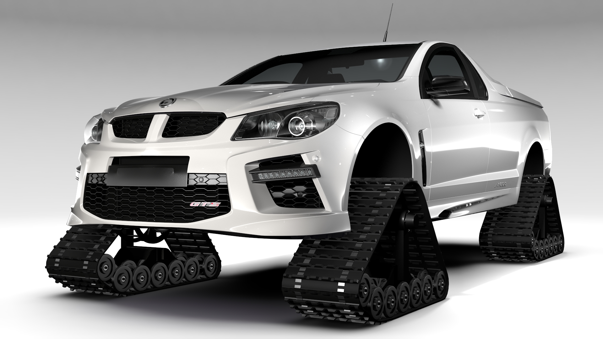 The new look is lower & wider with a more more muscular stance continuing with hsv’s bolder styling choices compared with the normal holden commodore. Hsv Gts Maloo Crawler 2017 By Creator 3d 3docean