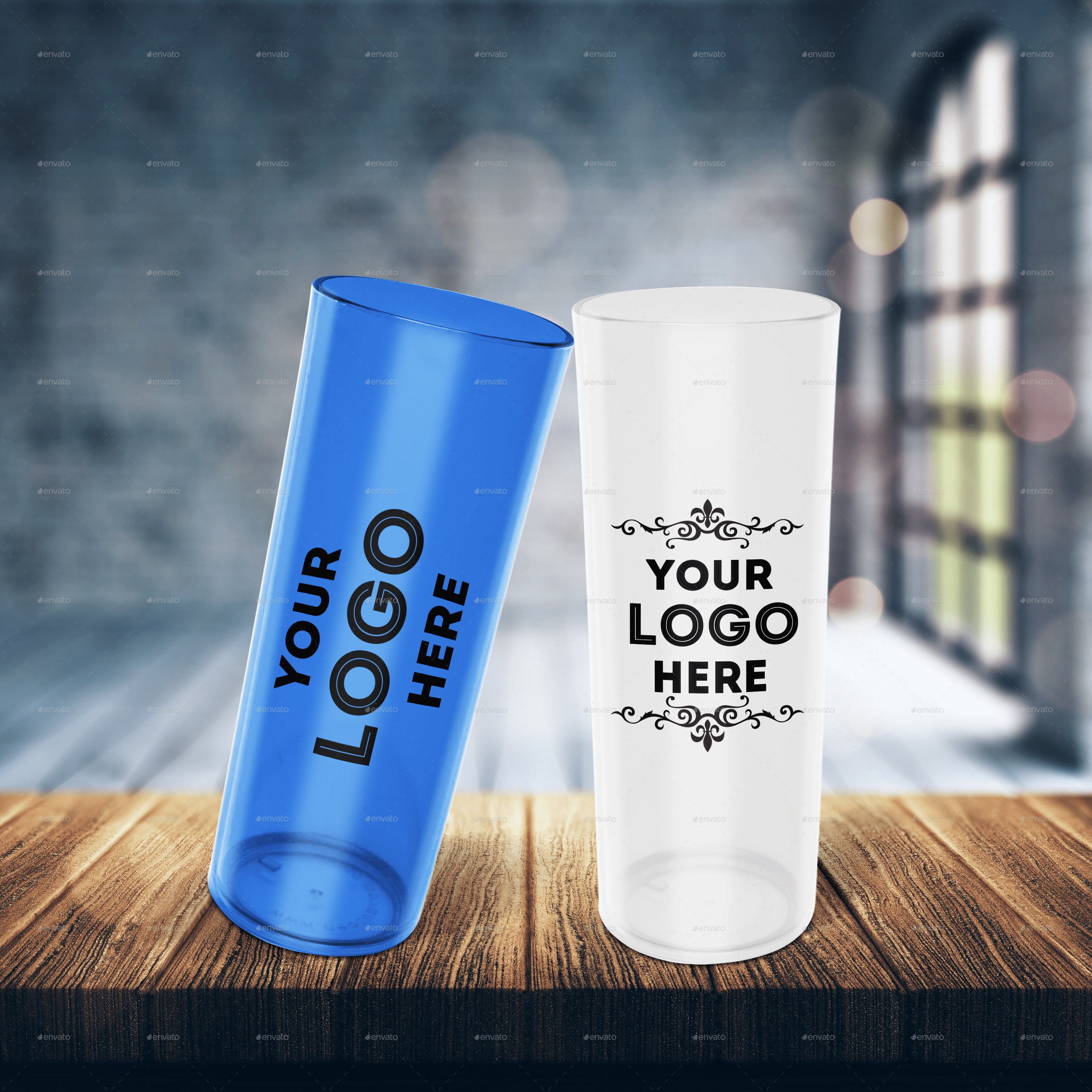 Mockup Free De Copo Long Drink Caneca De Alumínio (Fosco