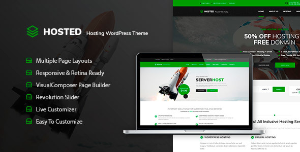 Supports one website, with 50gb of disk space and one free domain name. Hosted Wordpress Hosting Theme Whmcs By Oceanthemes Themeforest