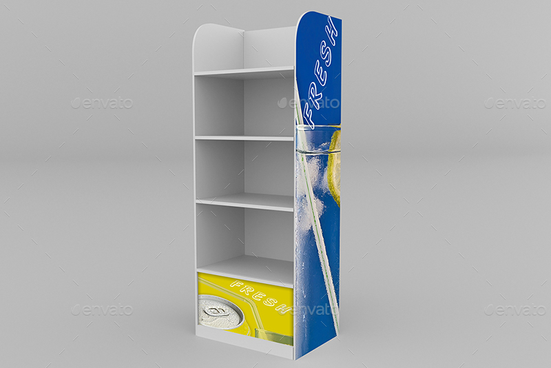 Download now and use them for personal and commercial use, we have thousands of free g. Promotional Store Stand Display Mockup By Pure3ddesign Graphicriver
