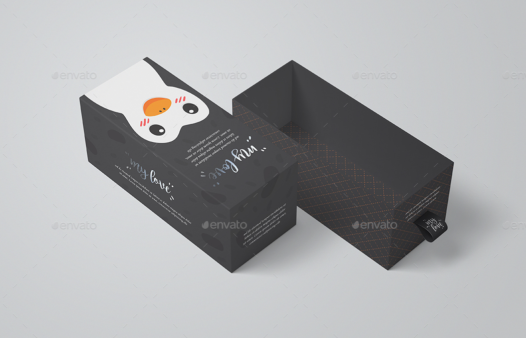 48slide gift box mockup set. Sliding Box Packaging Package Mockup 02 By Docqueen Graphicriver