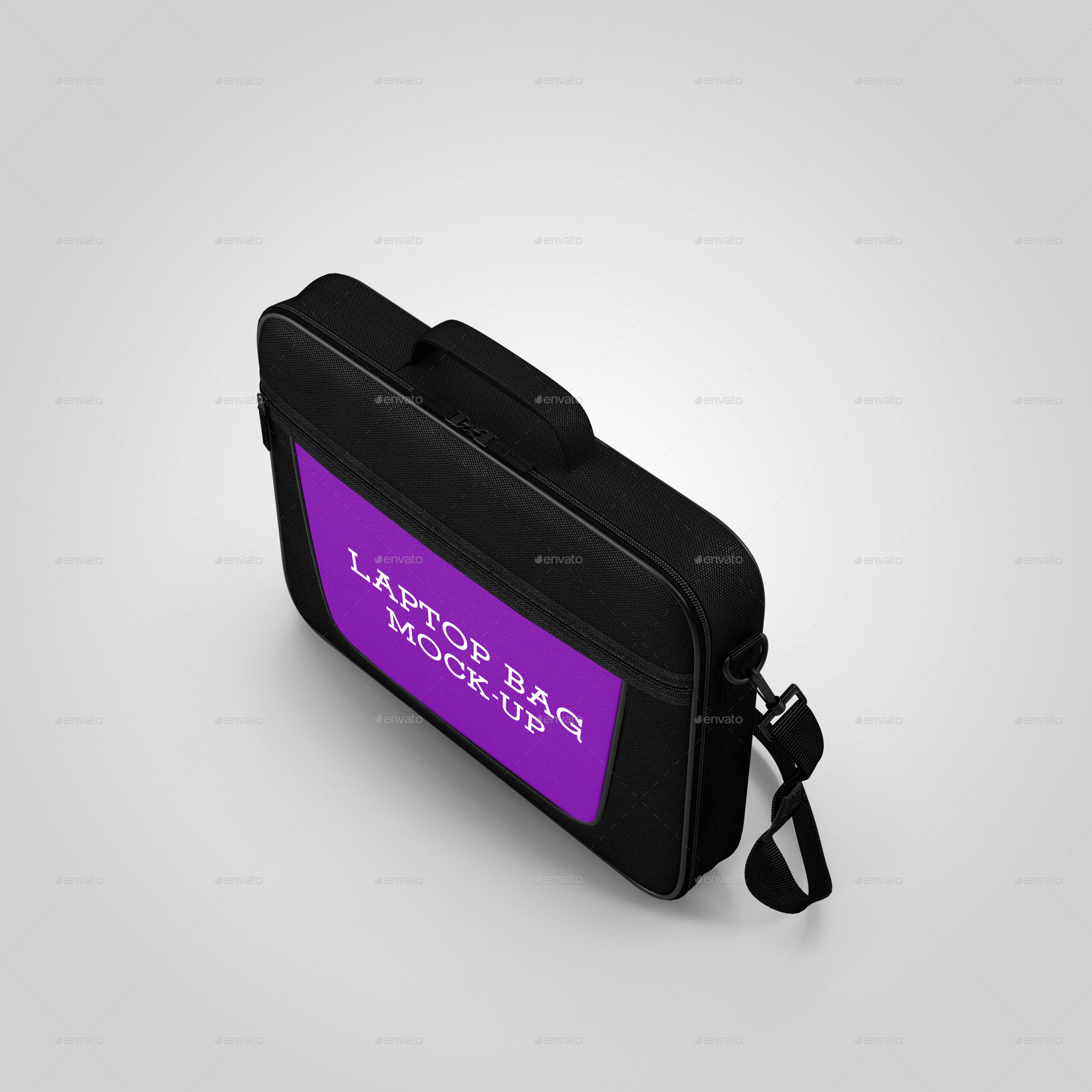 Including multiple different brochure templates and papers. Laptop Bag Mockup By Nashetyakoub Graphicriver