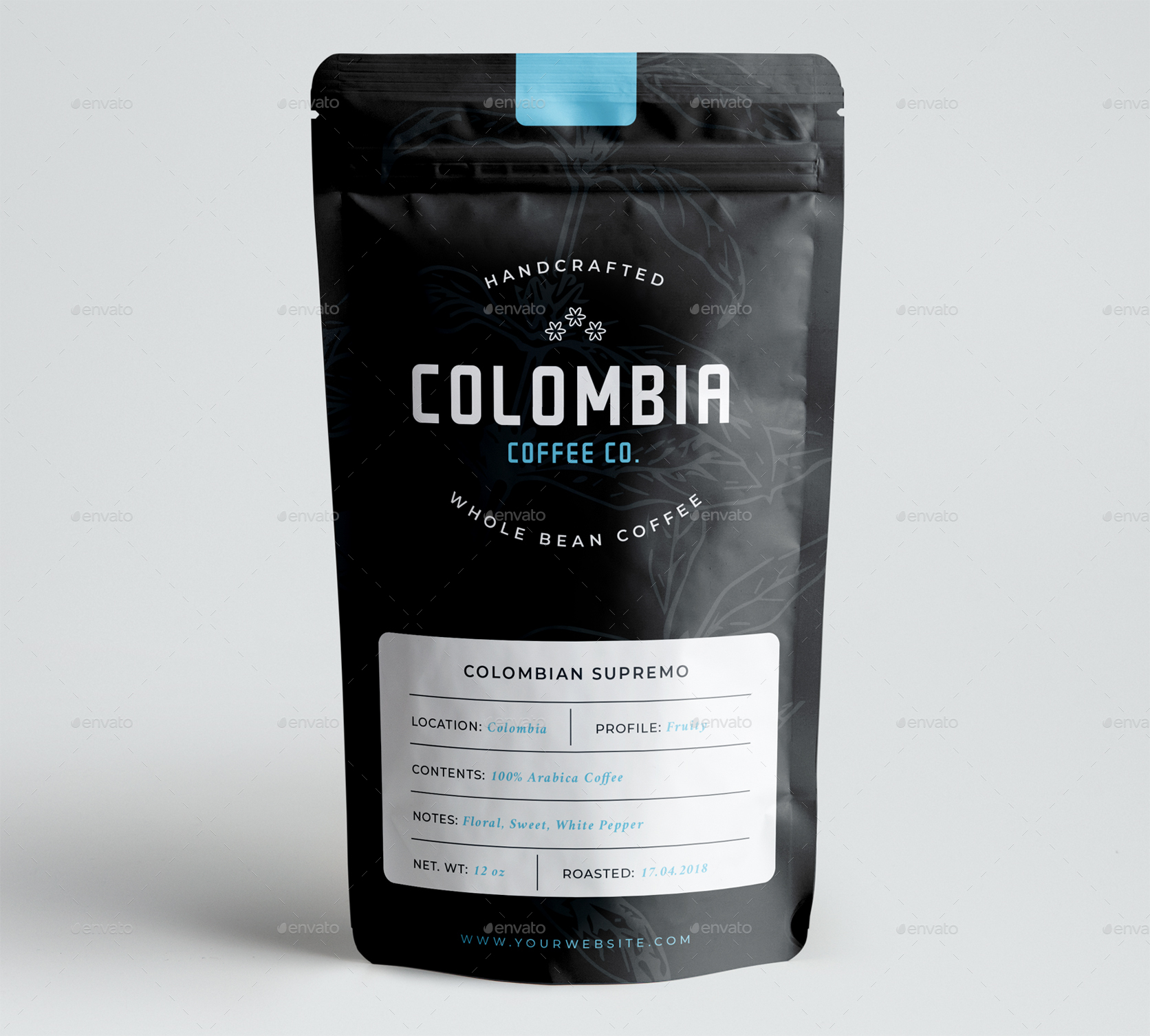 Coffee Label Design by Dkgray GraphicRiver