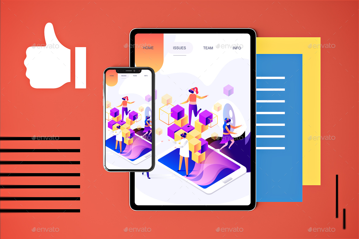 We tested all the major social media mockup creators, here are the best. Social Media App Mockup By Qalebstudio Graphicriver