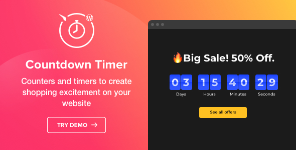 We share how you can use a free countdown timer plugin and some premium options. Countdown Timer Wordpress Countdown Timer Plugin By Elfsight Codecanyon
