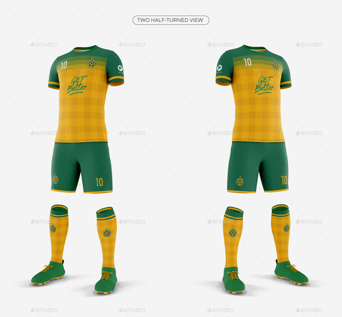 Image Free football kit mockup template. Men S Full Soccer Team Kit Mockup V2 By Trdesignme Graphicriver