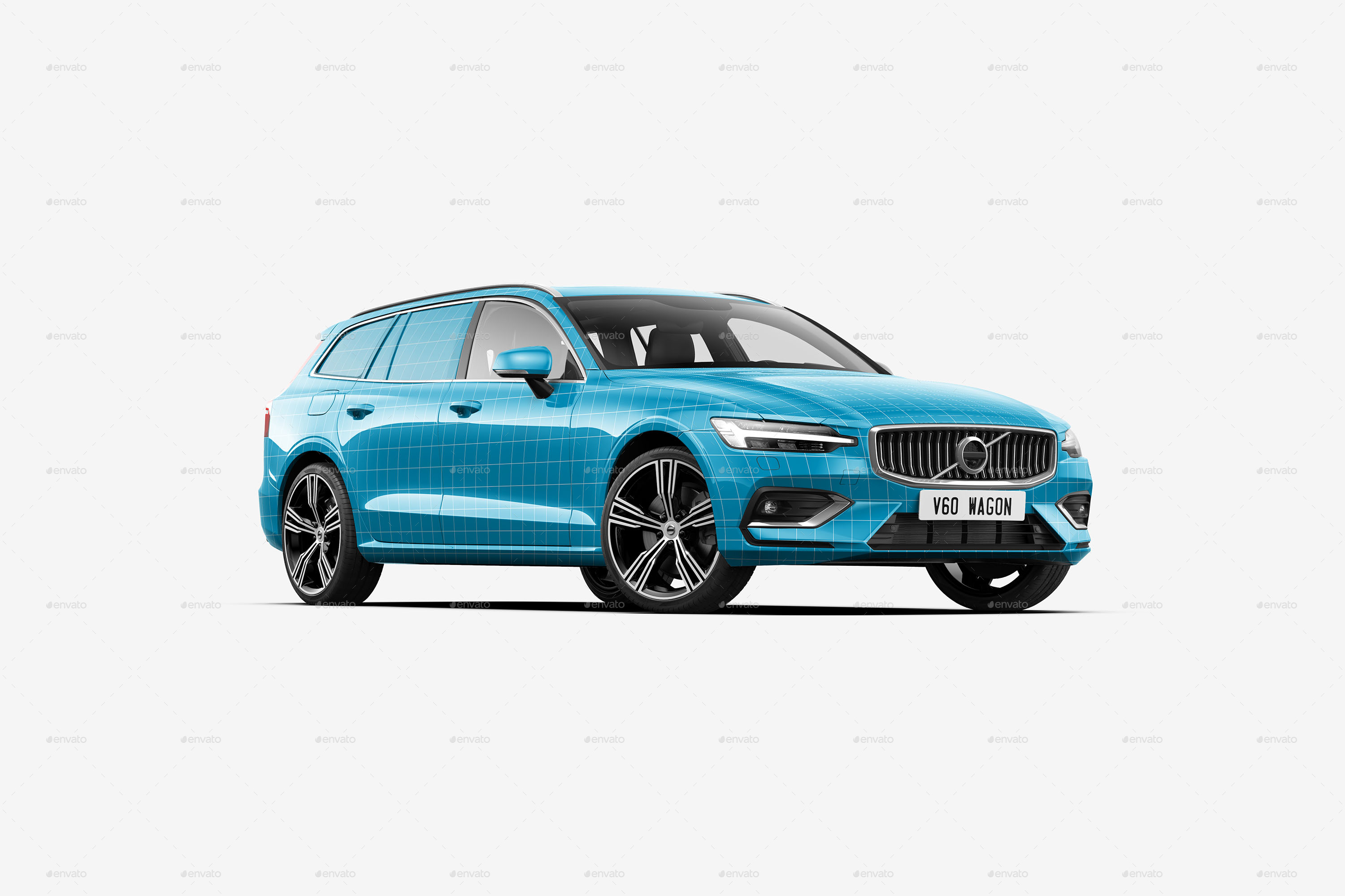 Mens full soccer kit mockup back view. V60 Swedish Station Wagon Mockup By Xfeatures Graphicriver