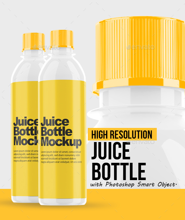 3d cosmetic bottle free mockup scene to showcase your packaging design with a realistic style. Juice Drink Plastic Pet Bottle Photoshop Psd Mock Up By Mosumart Graphicriver