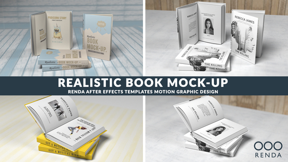 Today's special is free gold and silver logo psd mockup which contains two . Book Promotion Mock Up By Renda Videohive