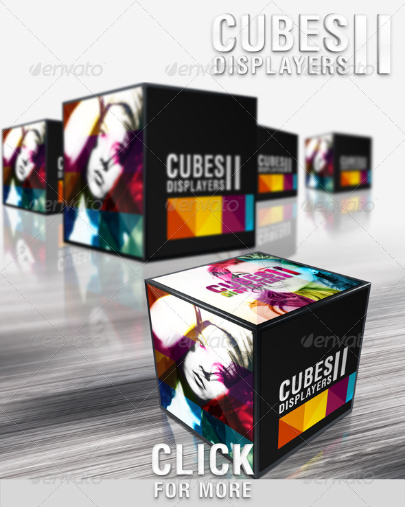 3d on category free mockups | psd template | design assets yellow images ice psd alphabet by gleb natasha guralnyk free mockups | psd . Cubes Displayers Ii By Carlosviloria Graphicriver