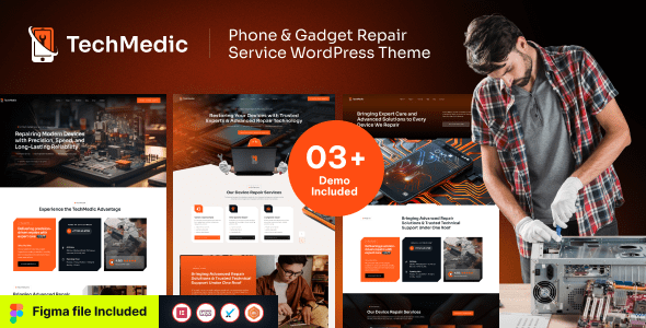 Techmedic – Phone & Gadget Repair WordPress Theme