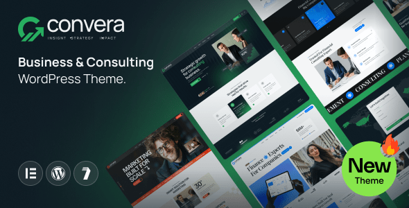 Convera – Business Consulting WordPress Theme