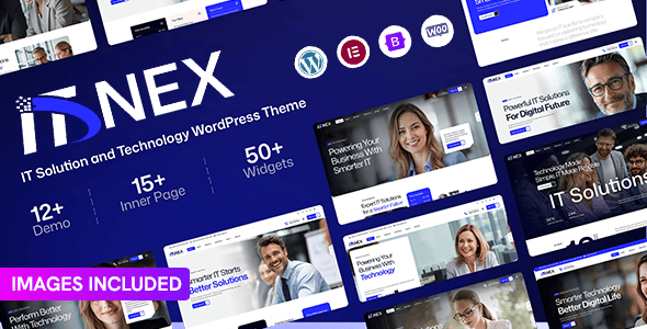 ITNEX – IT Solution and Technology WordPress Theme
