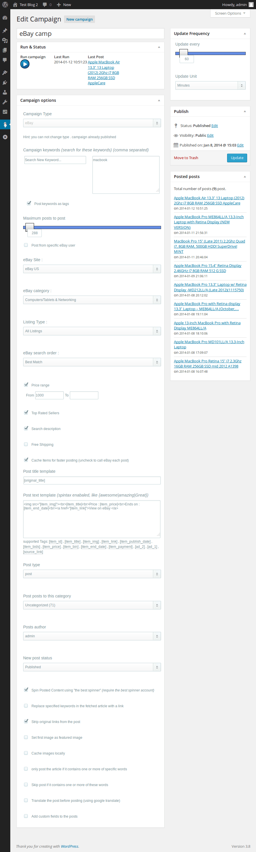 It all depends on what you're looking for. Wordpress Automatic Plugin By Valvepress Codecanyon