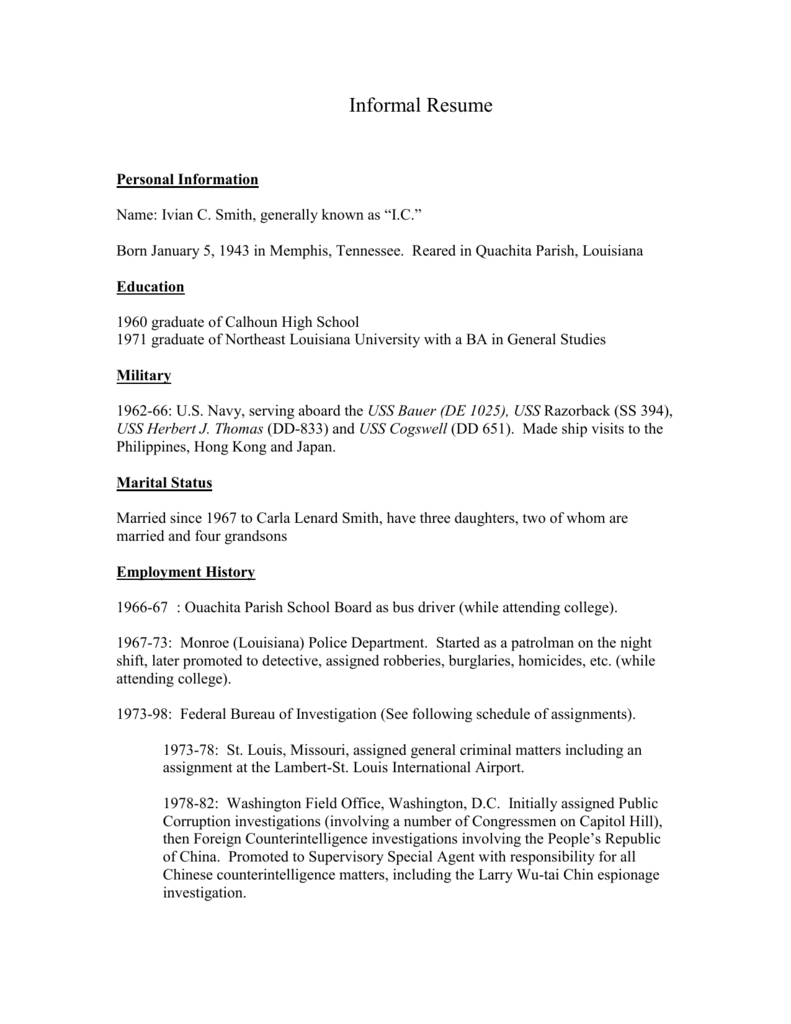 Best construction labor resume example livecareer. Personal Information Resume - The Cover Letter For Teacher