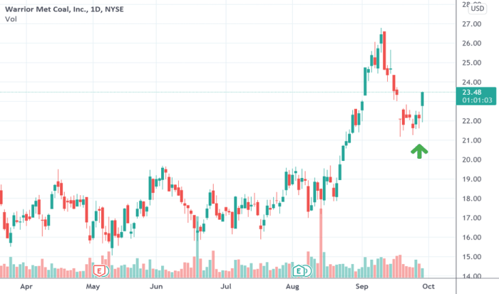 HCC Stock Price and Chart — NYSE:HCC — TradingView
