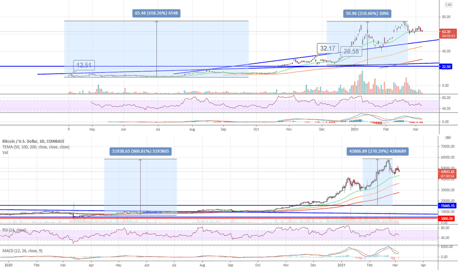 It is not following the price of bitcoin at all. Qbtc Stock Fund Price And Chart Tsx Qbtc Tradingview
