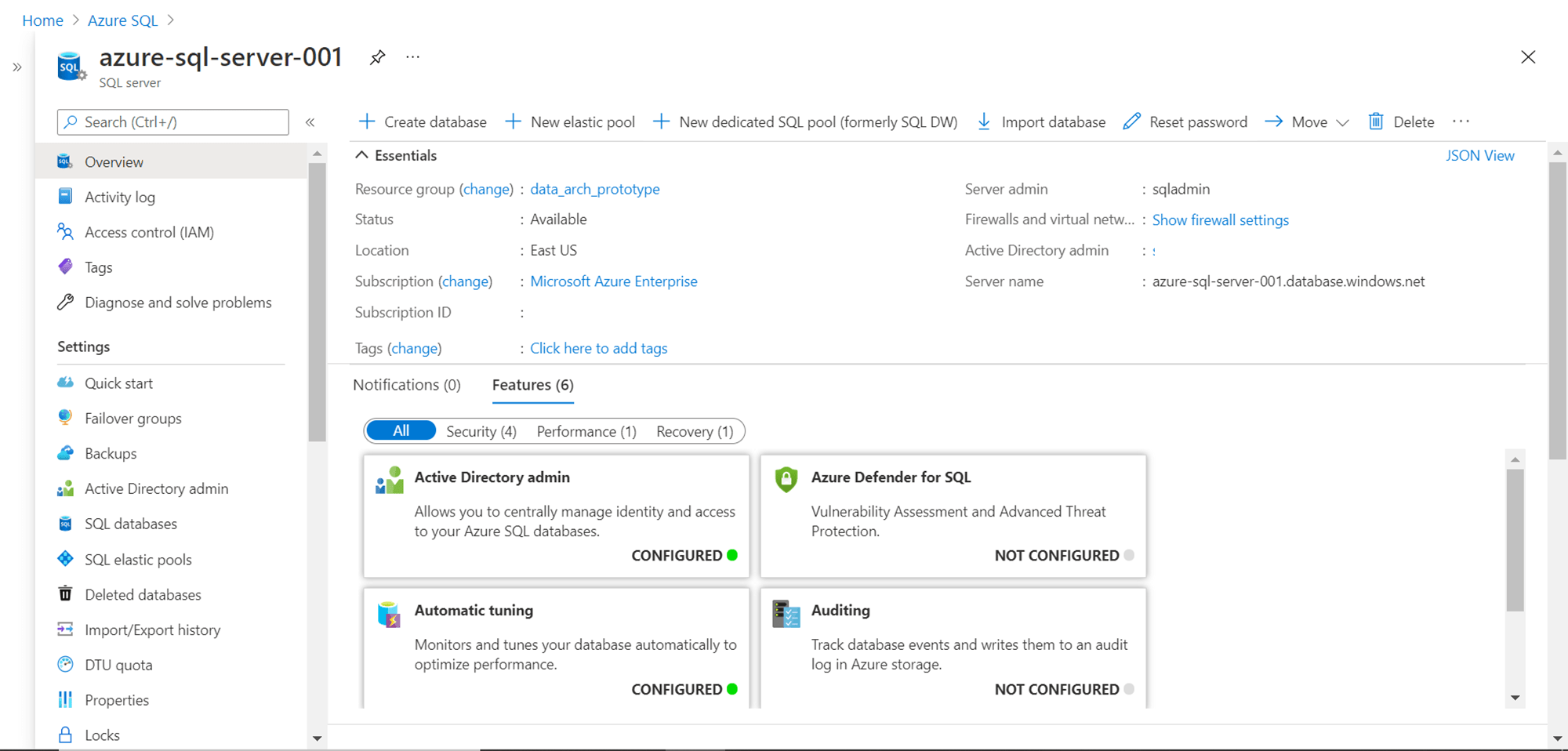 Consuming Datasets From Azure Sql Database In Azure Machine Learning