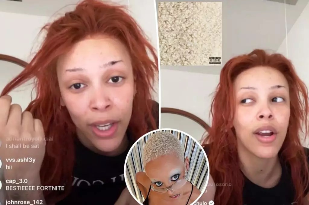 Doja Cat Speaks Out Against Negative Comments About Her Natural Hair