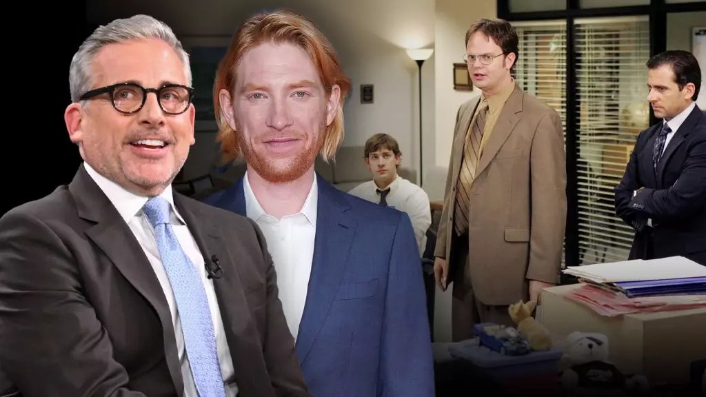 Domhnall Gleeson Seeks Advice from Steve Carell for The Office Spinoff Role