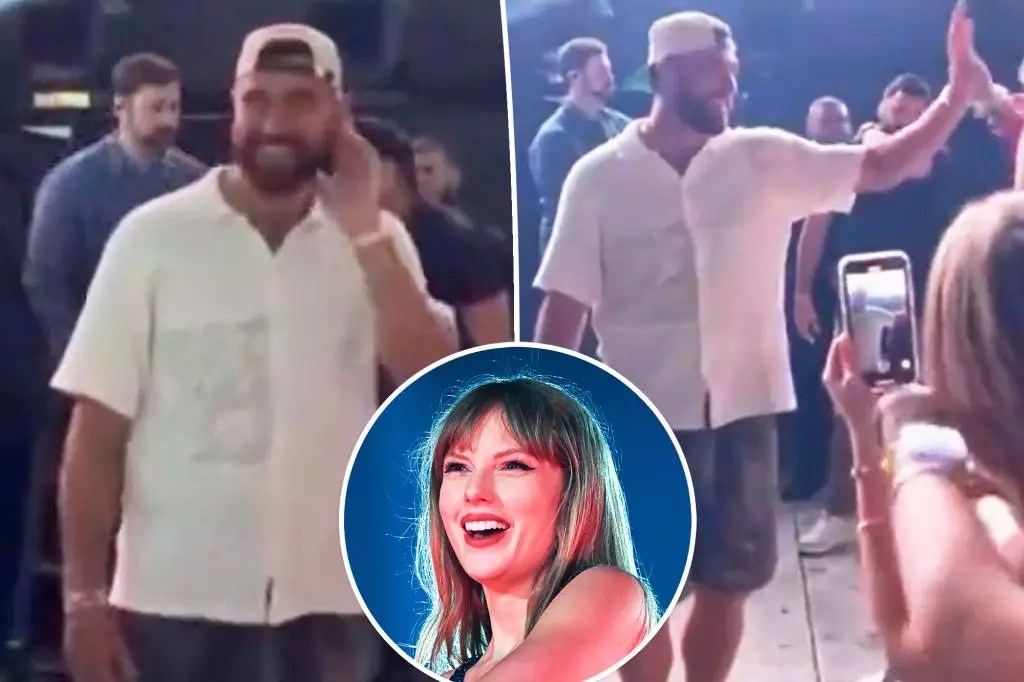 Travis Kelce Reacts to Taylor Swift’s “Karma” Lyric Change Travis Kelce Reacts to Taylor Swift’s “Karma” Lyric Change