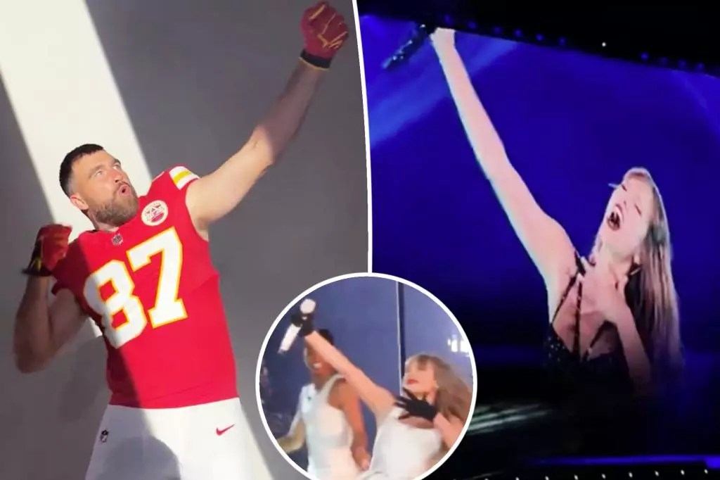 How Taylor Swift Hinted at Travis Kelce During Her Eras Tour How Taylor Swift Hinted at Travis Kelce During Her Eras Tour