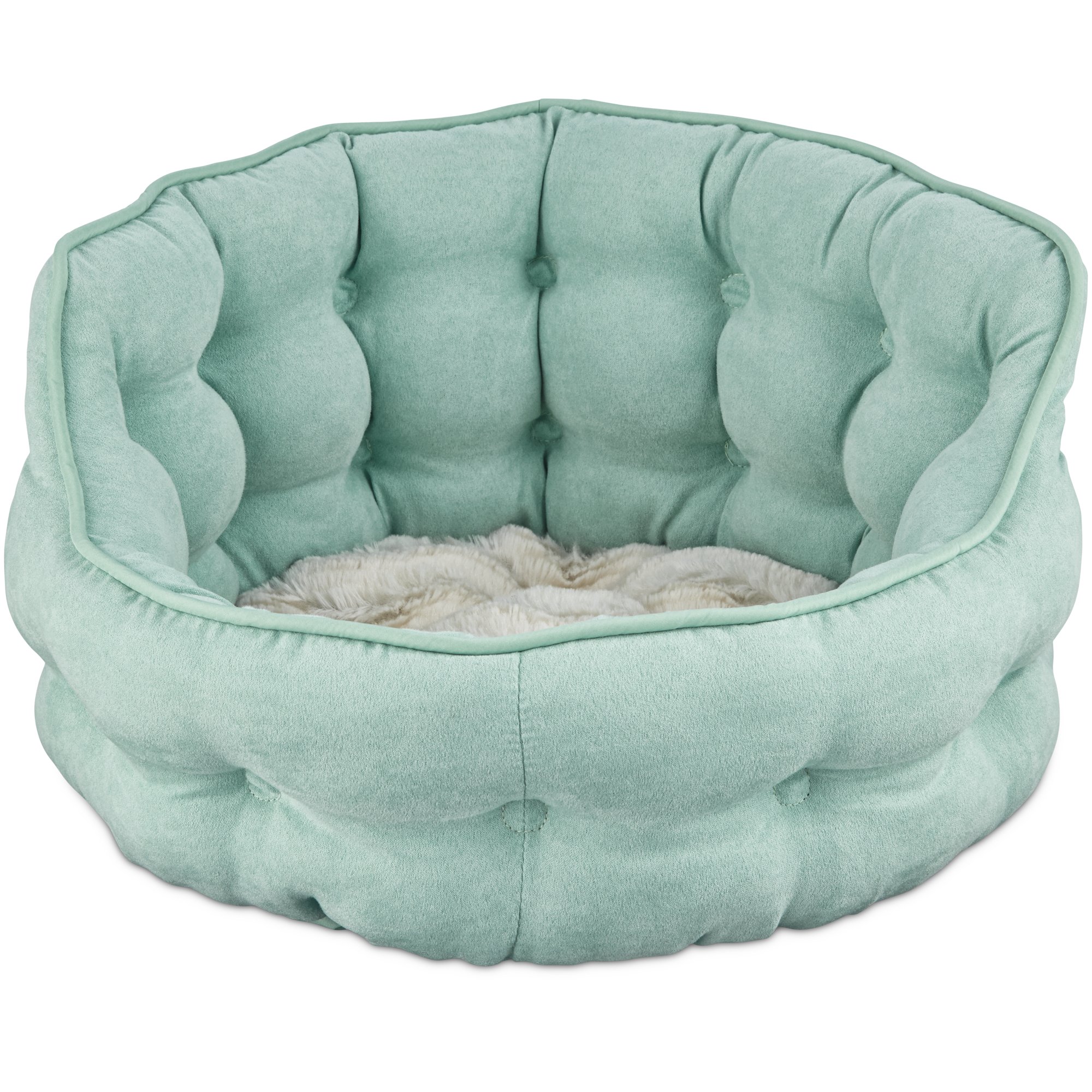 Dogs and cats are interesting creatures, sometimes exhibiting strange behaviors that may leave you scratching your head. Harmony Tufted Cat Bed in Seaglass | Petco