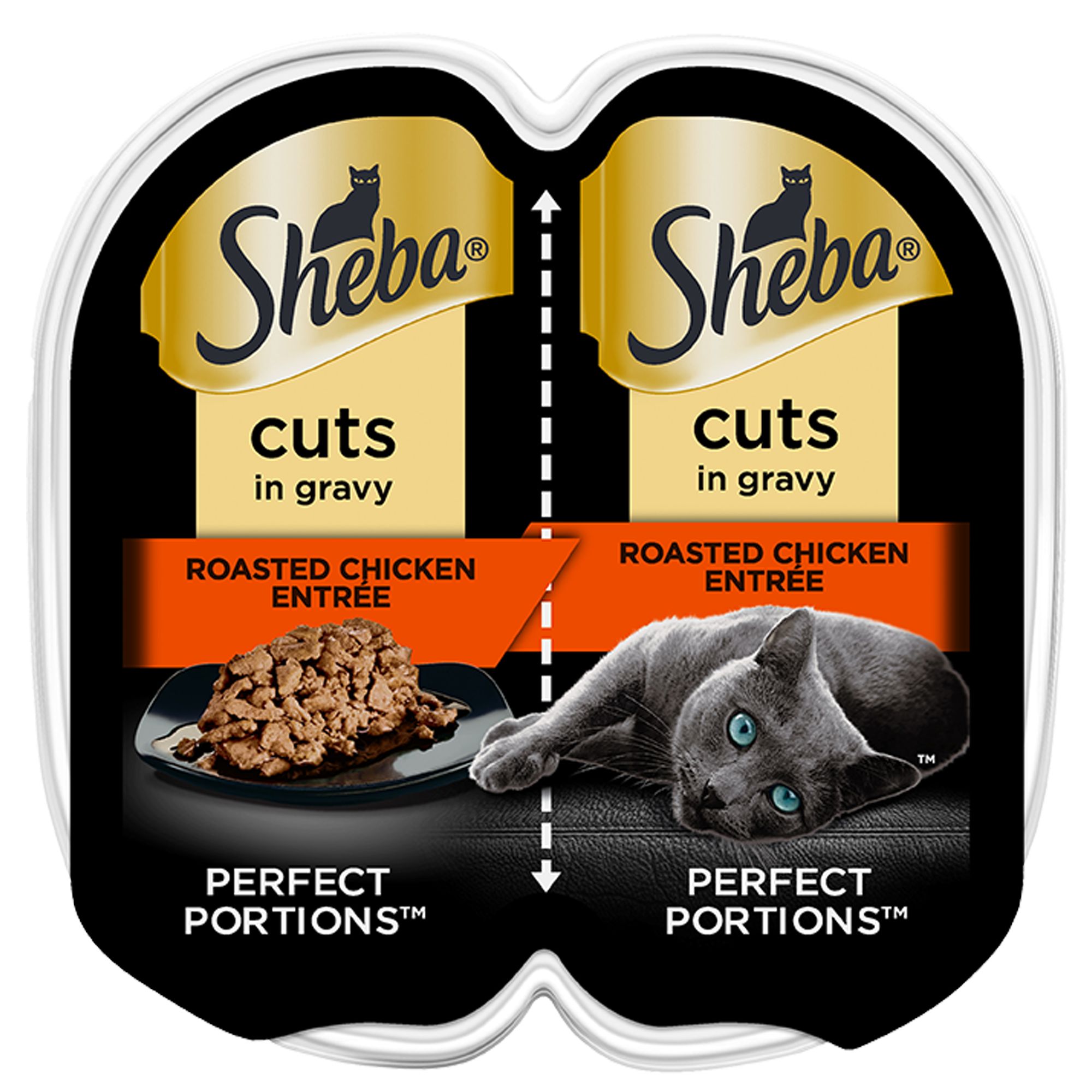 After all, you feed your cat, you snuggle him, and you probably even talk to him. SHEBAÂ® Perfect Portions Cat Food - Roasted Chicken | cat Wet Food | PetSmart