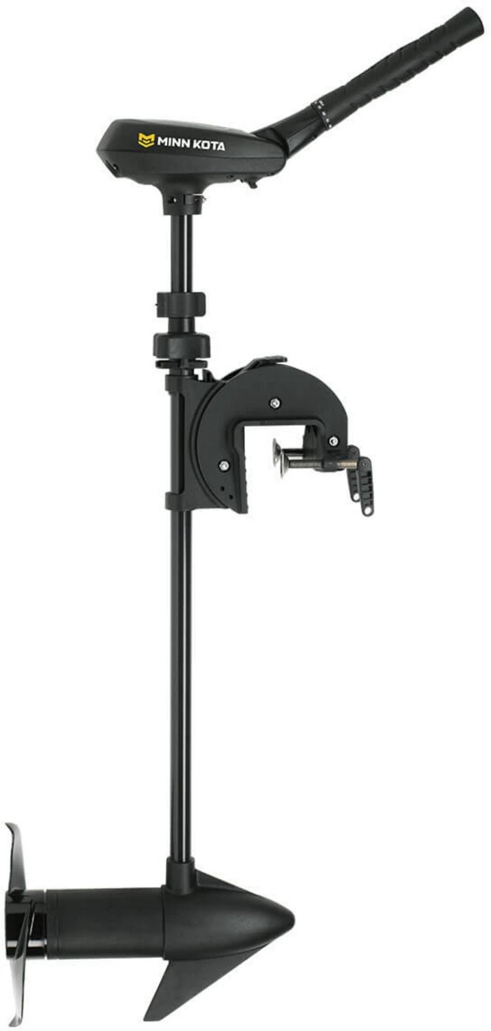 Academy sports and outdoors handed out free buckets for expo shopping. Minn Kota Traxxis Hand Control Transom-Mount Motor | Academy