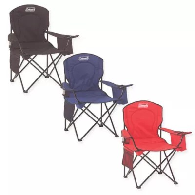 You can even take a good book or magazine with you and keep it in the storage pocket. Coleman Oversized Quad Chair with Cooler - Bed Bath & Beyond