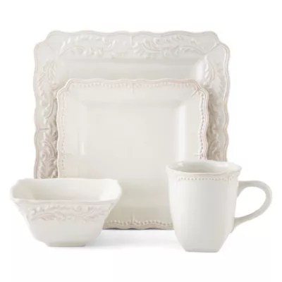 Shop jcpenney to upgrade your bedding for less…. JCPenney Homeâ¢ Amberly 16-pc. Square Dinnerware Set, Color
