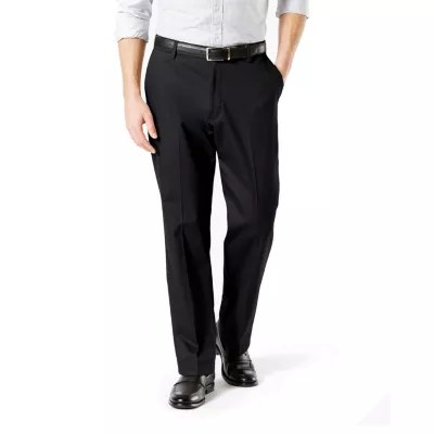 13 in · leg opening: Dockers Signature Khaki Lux Cotton Stretch Mens Classic Fit Flat Front Pant Jcpenney