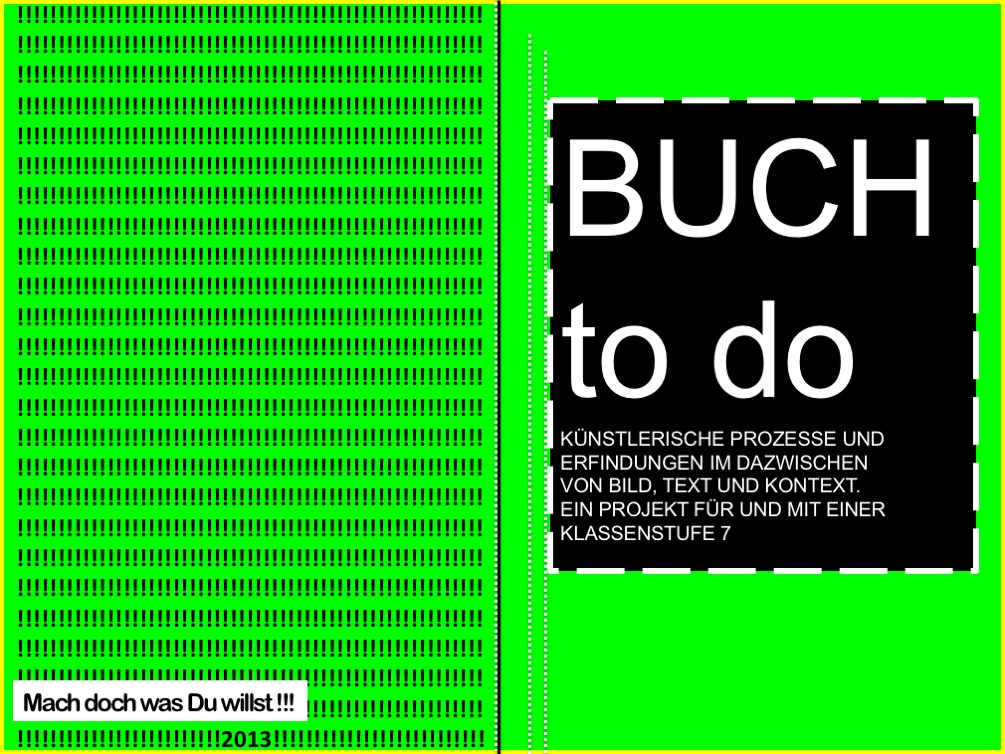 Buch To Do Kunstunterricht Sabine Sutter
