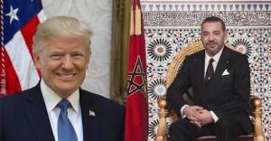 ترامب يجدد اعتراف واشنطن بمغربية الصحراء ويؤكد دعم الحكم الذاتي في برقية تهنئة إلى جلالة الملك