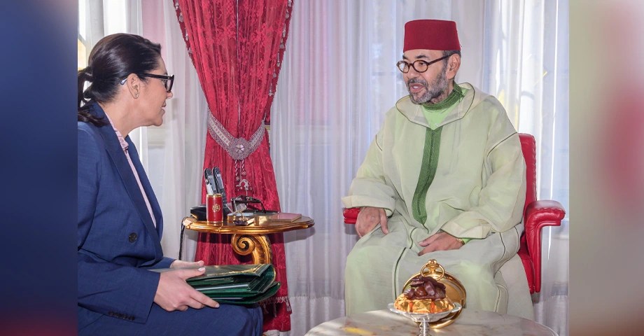 جلالة الملك يستقبل فاطمة الزهراء المنصوري رئيسة الحكومة المكلفة بتشكيل الحكومة الجديدة