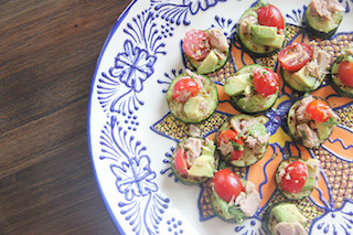 Avocado Tuna Salad and Zucchini Bruschetta | Safe Catch