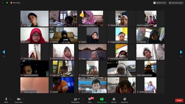 Debat Putaran Pertama Calon Ketua Osis Sd 2020