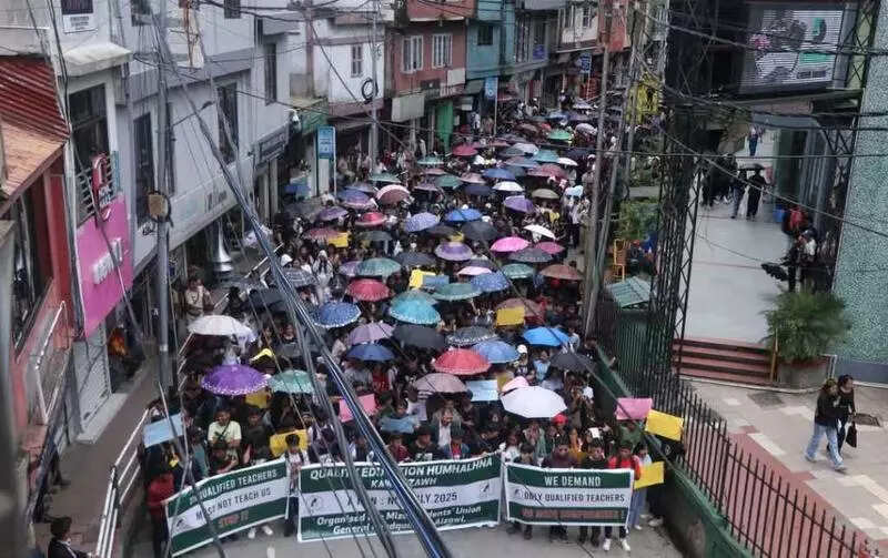 Mizoram Students’ Union protests against unqualified teachers appointment, ET Education Mizoram Students’ Union protests against unqualified teachers appointment, ET Education