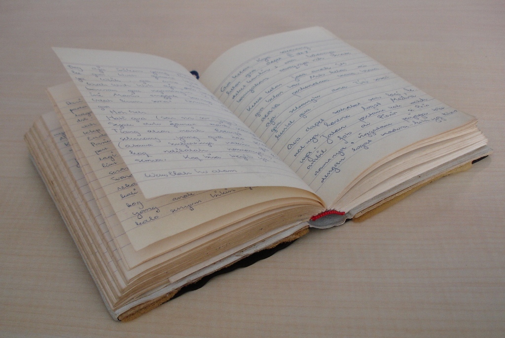 Bullet journal & art gallery's instagram photo: Buku Diary Menjadi Sahabat Setiaku Samohito S Journal