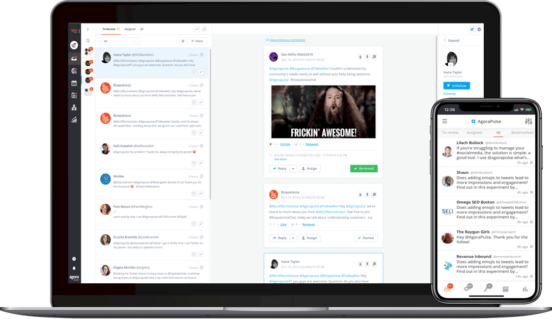 Gérez vos réseaux sociaux avec Agorapulse