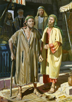 Yesus menyembuhkan orang buta dekat yerikho merupakan mukjizat yesus kristus yang . Orang Yang Buta Sejak Lahrinya Sang Sabda