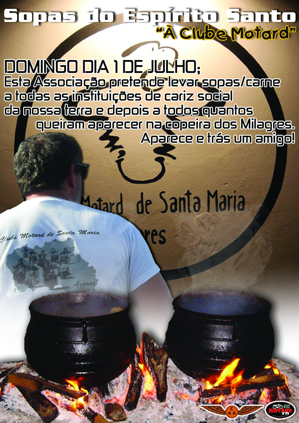 Jantar Clube Motard nos Milagres