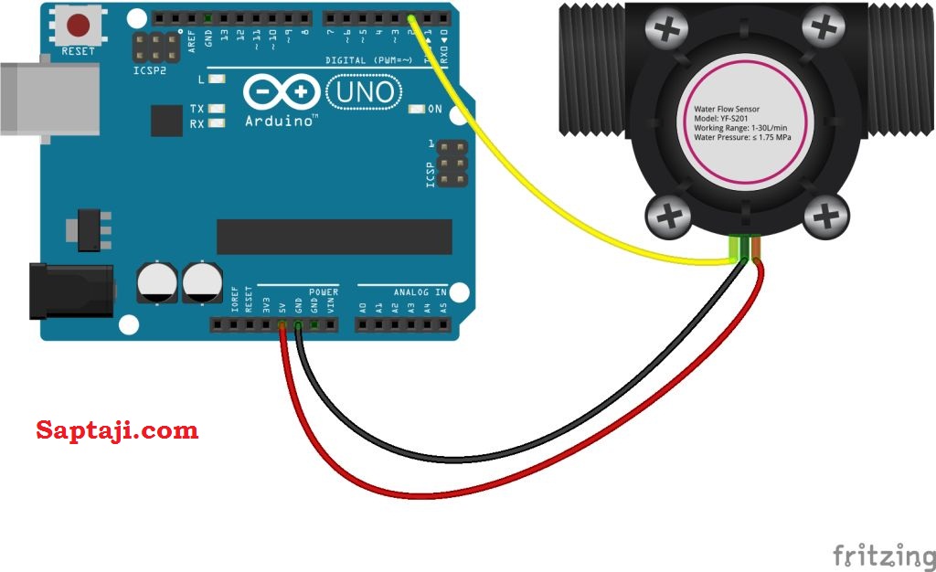 Mengukur Debit dan Volume Air dengan Flow Meter dan Arduino